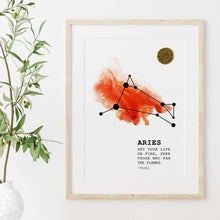 Load image into Gallery viewer, Aries Watercolor
