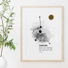 Load image into Gallery viewer, Cancer Watercolor
