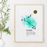 Pisces Watercolor
