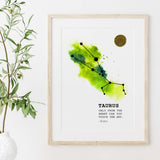 Taurus Watercolor