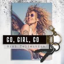 Load image into Gallery viewer, Go, girl, go.Keychain
