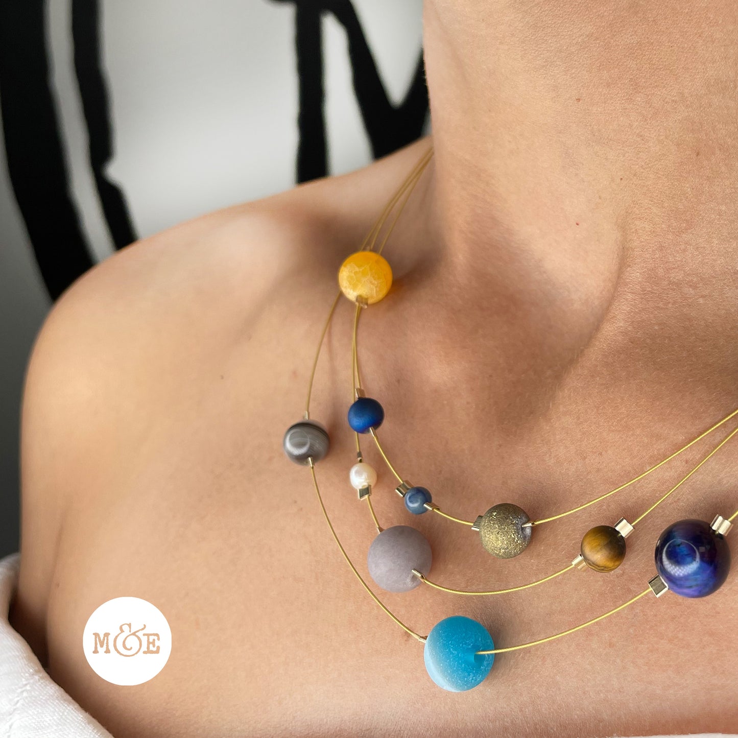 Hanging Universe Necklace