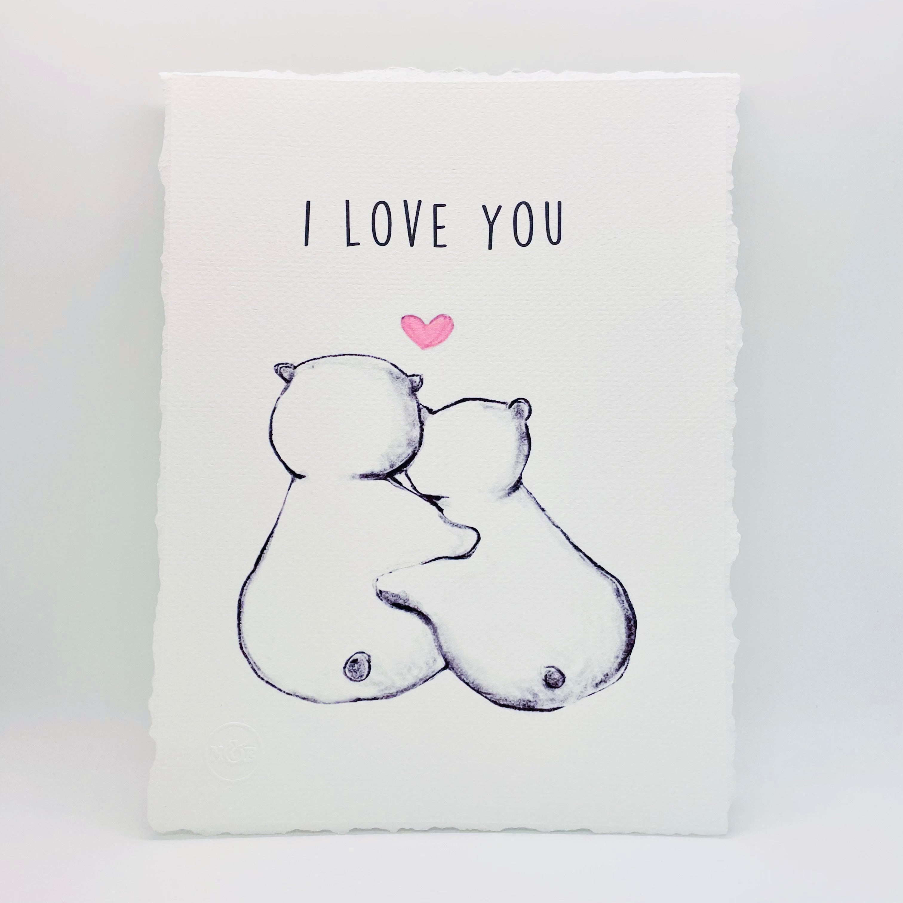 I Love You Teddy Bear