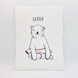 Custom Name Teddy Bear