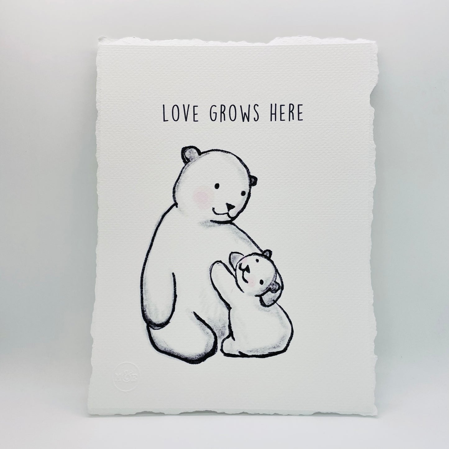 Love Grows Here Teddy Bear