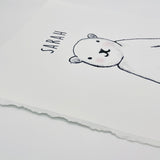 Custom Name Teddy Bear