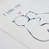 I Love You Teddy Bear