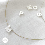 Letters Choker Necklace