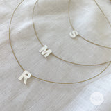 Letters Choker Necklace
