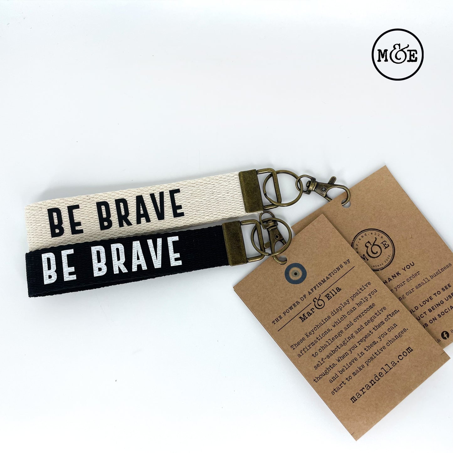 Be Brave.Keychain