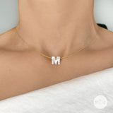 Letters Choker Necklace