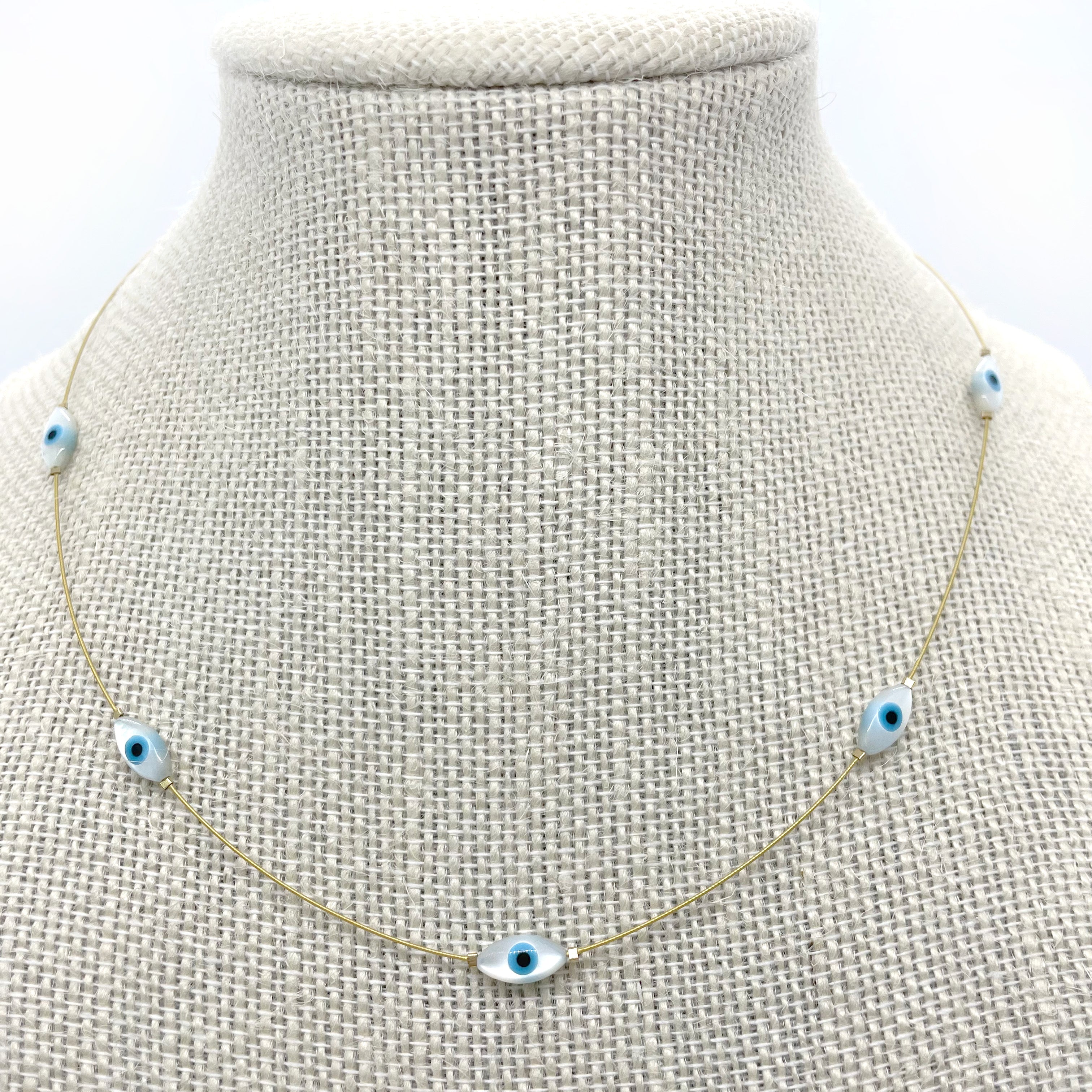 Multi Beads Mykonos Choker