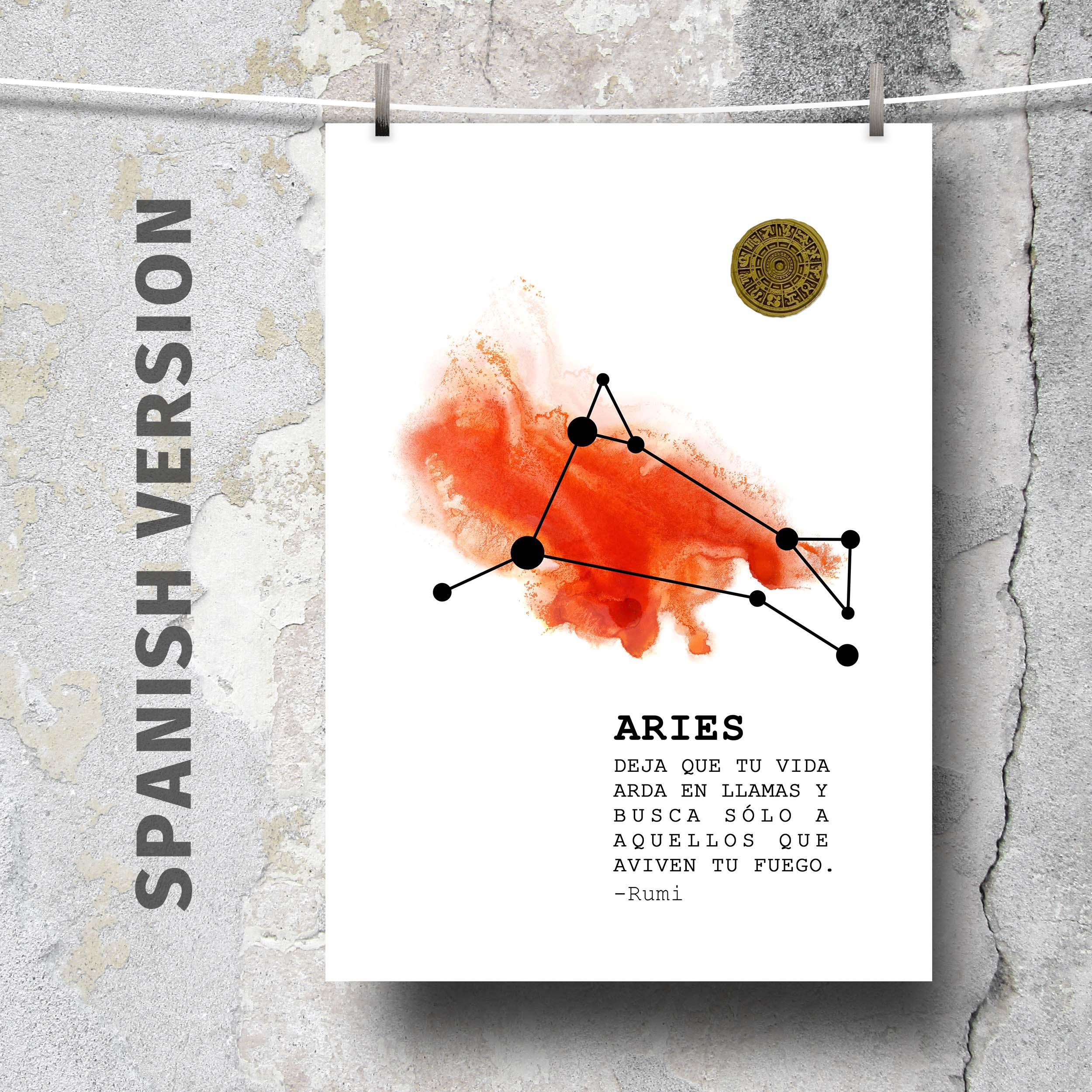 Aries Watercolor