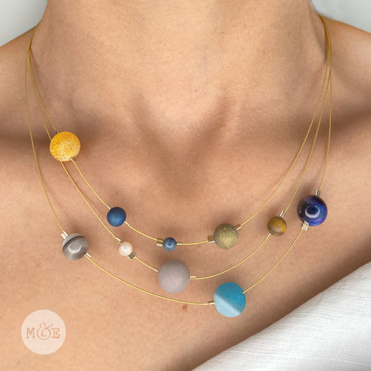 Hanging Universe Necklace