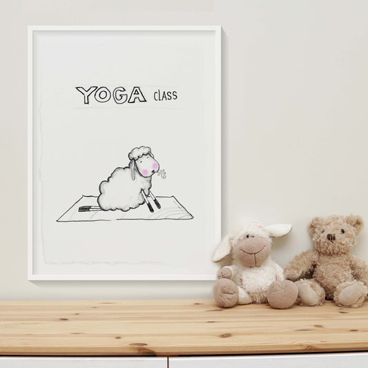 Yoga Class Sheep