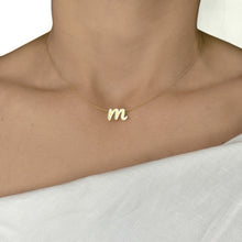 Load image into Gallery viewer, Gold Letters Choker Necklace
