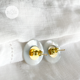 Santorini Earrings ( STUDS )
