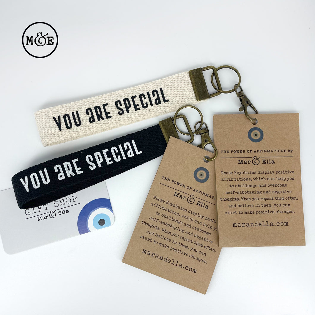 You are special.Keychain