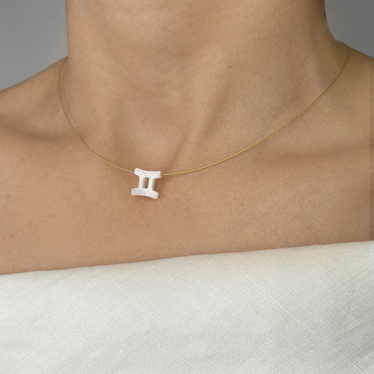 Zodiac Signs Choker Necklace